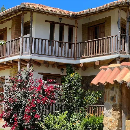 Hermoso Lugar Familiar Cerca A Villa De Leyva Sutamarchan Exterior photo