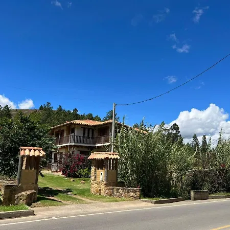 Hermoso Lugar Familiar Cerca A Villa De Leyva Sutamarchan Exterior photo